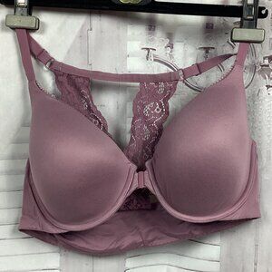 Victoria's Secret Body by Victoria Front Clasp Bra Purple 38D